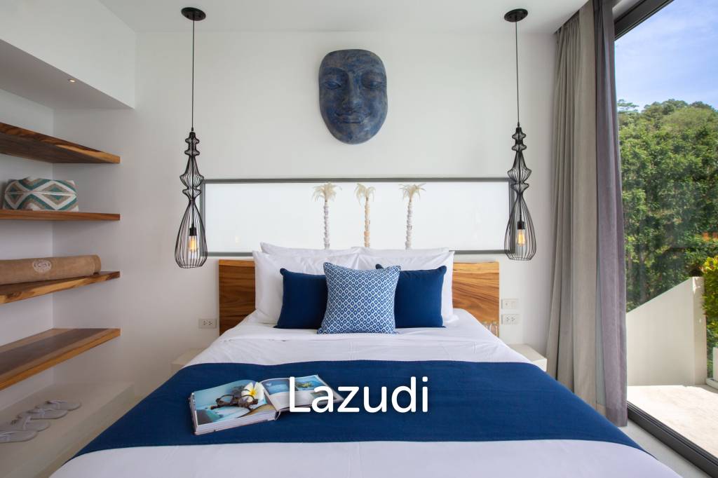 3-Bed Villa with Stunning Sea Views in Mae Nam