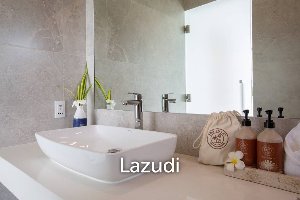 3-Bed Villa with Stunning Sea Views in Mae Nam