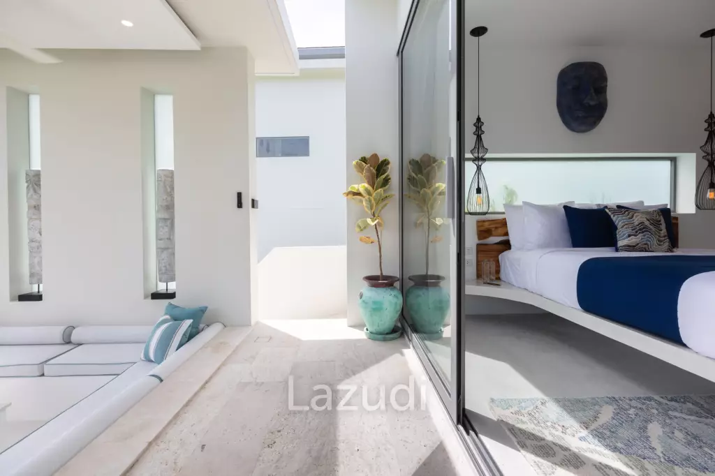 3-Bed Villa with Stunning Sea Views in Mae Nam