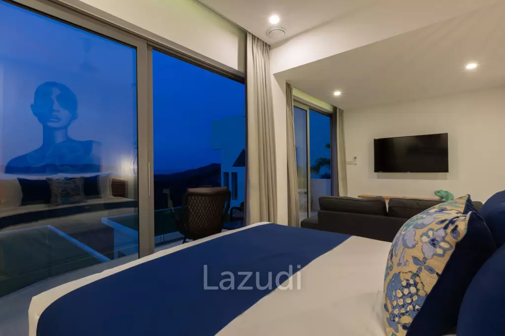 3-Bed Villa with Stunning Sea Views in Mae Nam
