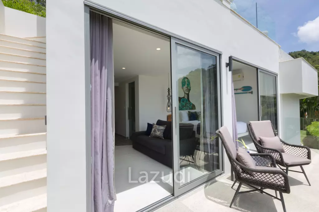 3-Bed Villa with Stunning Sea Views in Mae Nam