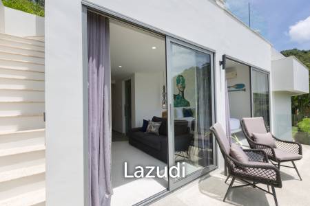 3-Bed Villa with Stunning Sea Views in Mae Nam