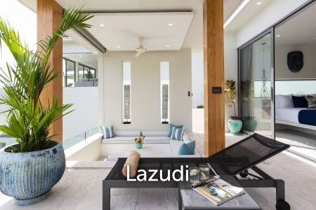 3-Bed Villa with Stunning Sea Views in Mae Nam