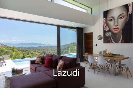 Spacious 4-Bedroom Villa with Sea View – Mae Nam