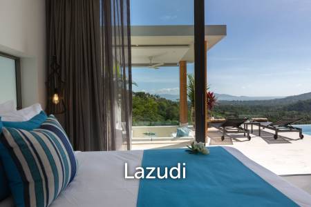 Spacious 4-Bedroom Villa with Sea View – Mae Nam