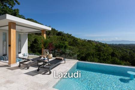 Spacious 4-Bedroom Villa with Sea View – Mae Nam