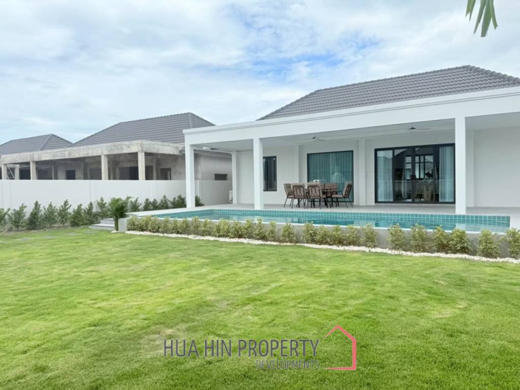 129 sqm modern pool villa in Cha-Am Phetchaburi