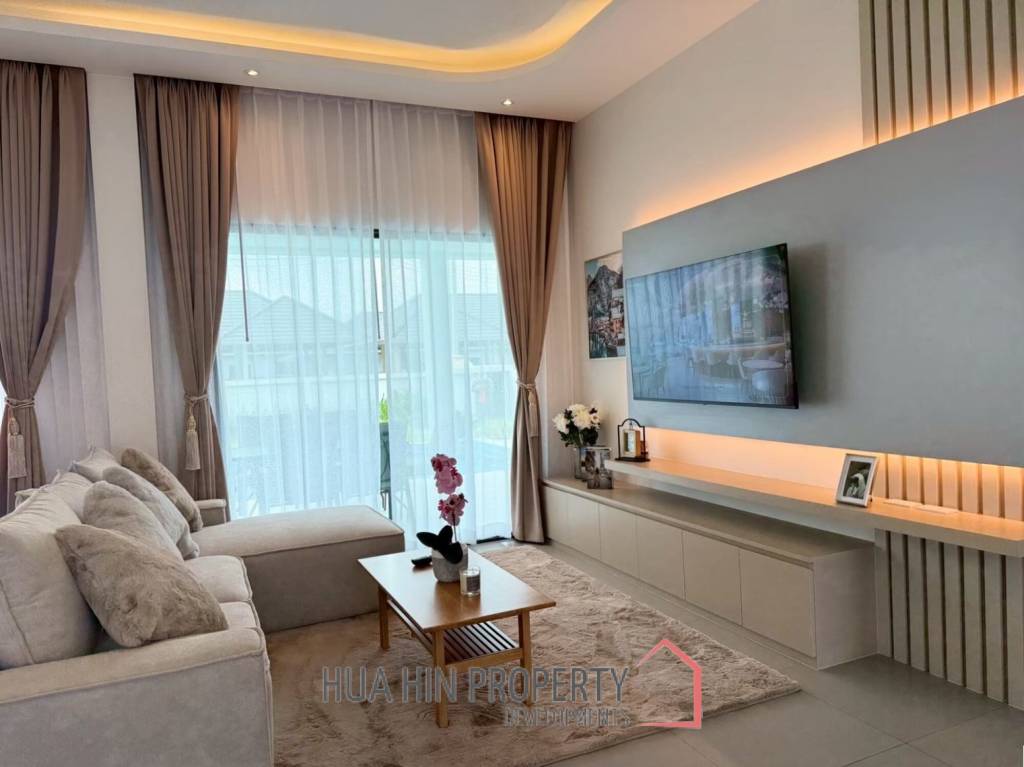 129 sqm modern pool villa in Cha-Am Phetchaburi