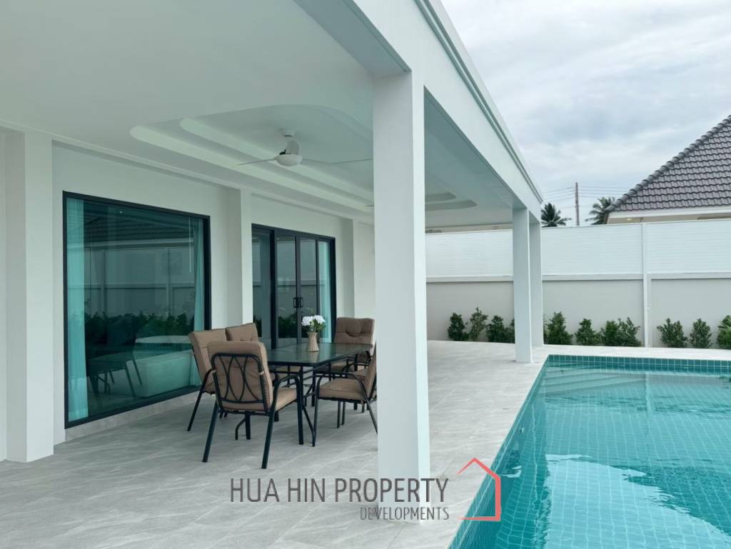 129 sqm modern pool villa in Cha-Am Phetchaburi