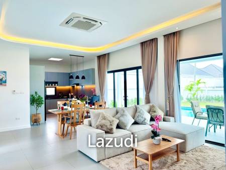 129 sqm modern pool villa in Cha-Am Phetchaburi