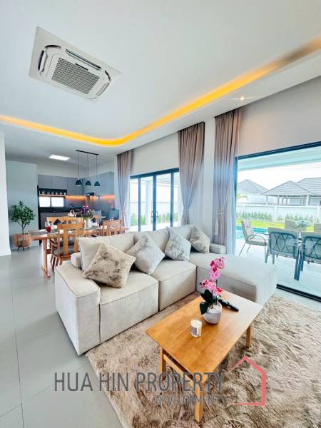 129 sqm modern pool villa in Cha-Am Phetchaburi