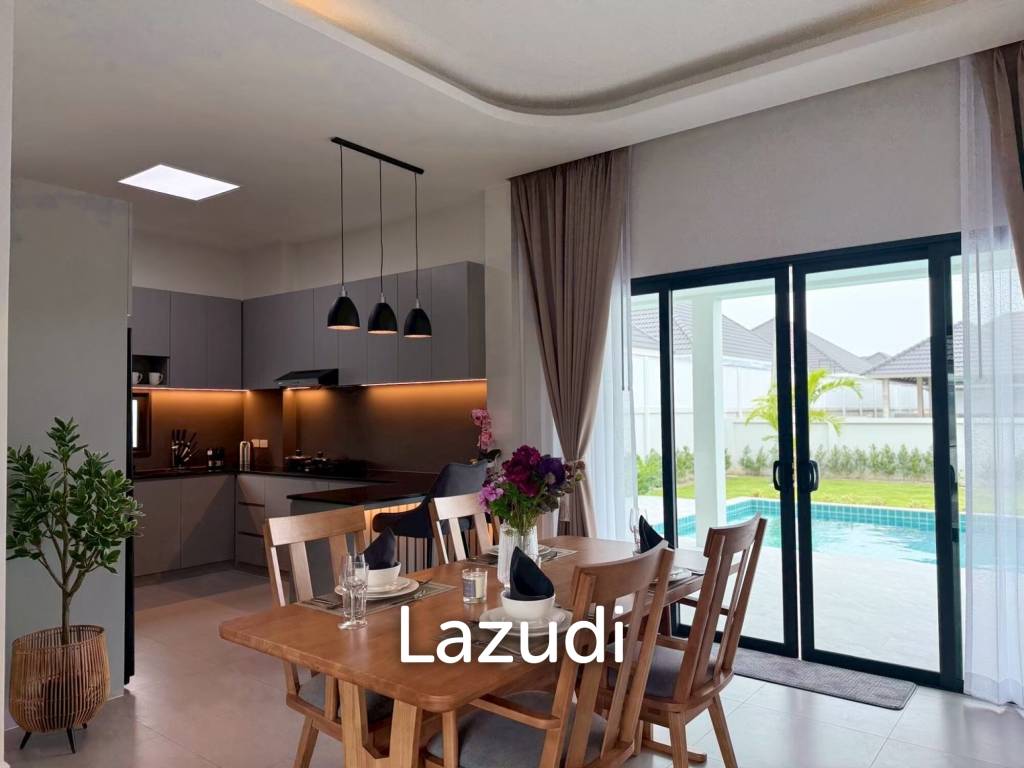 129 sqm modern pool villa in Cha-Am Phetchaburi