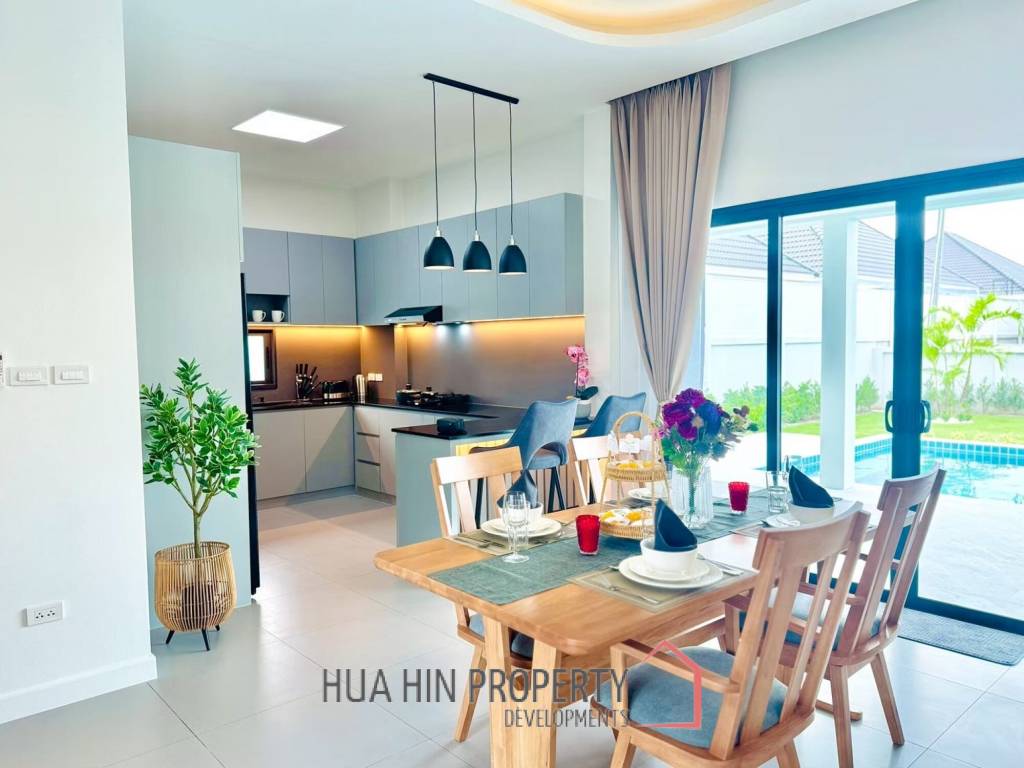129 sqm modern pool villa in Cha-Am Phetchaburi
