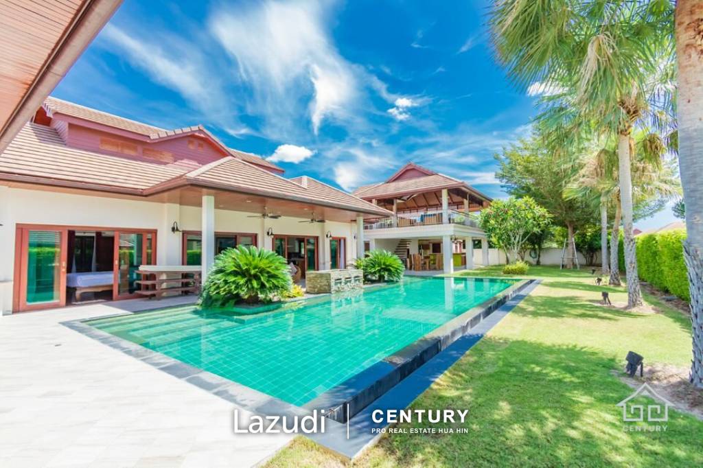 HILLSIDE HAMLET 5: Luxury Thai-Bali Style 3 Bed Pool Villa