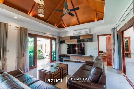 HILLSIDE HAMLET 5: Luxury Thai-Bali Style 3 Bed Pool Villa