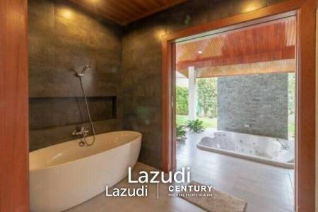 HILLSIDE HAMLET 5: Luxury Thai-Bali Style 3 Bed Pool Villa