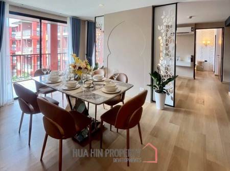 BLUROC HUA HIN : 2 bed with pool views