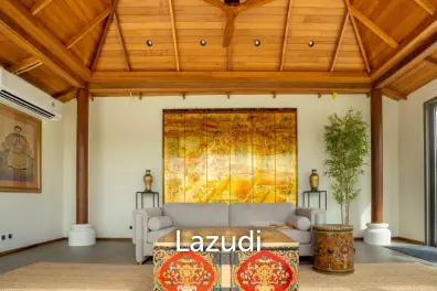Luxury Tropical Contemporary Villa 4-Bedroom Pool Villa for Sale in Cherng Talay