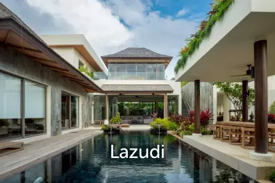 Luxury Tropical Contemporary Villa 4-Bedroom Pool Villa for Sale in Cherng Talay