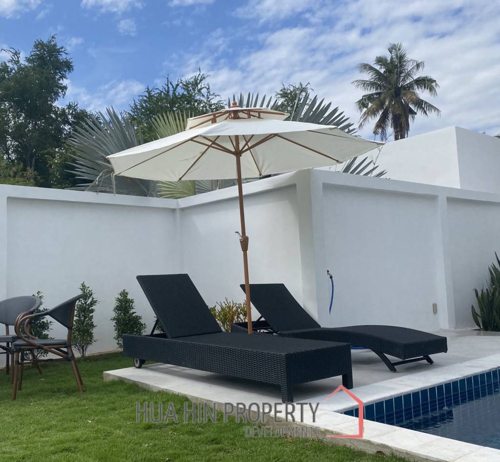 140 sqm modern pool villa in Cha Am Phetchaburi freehold