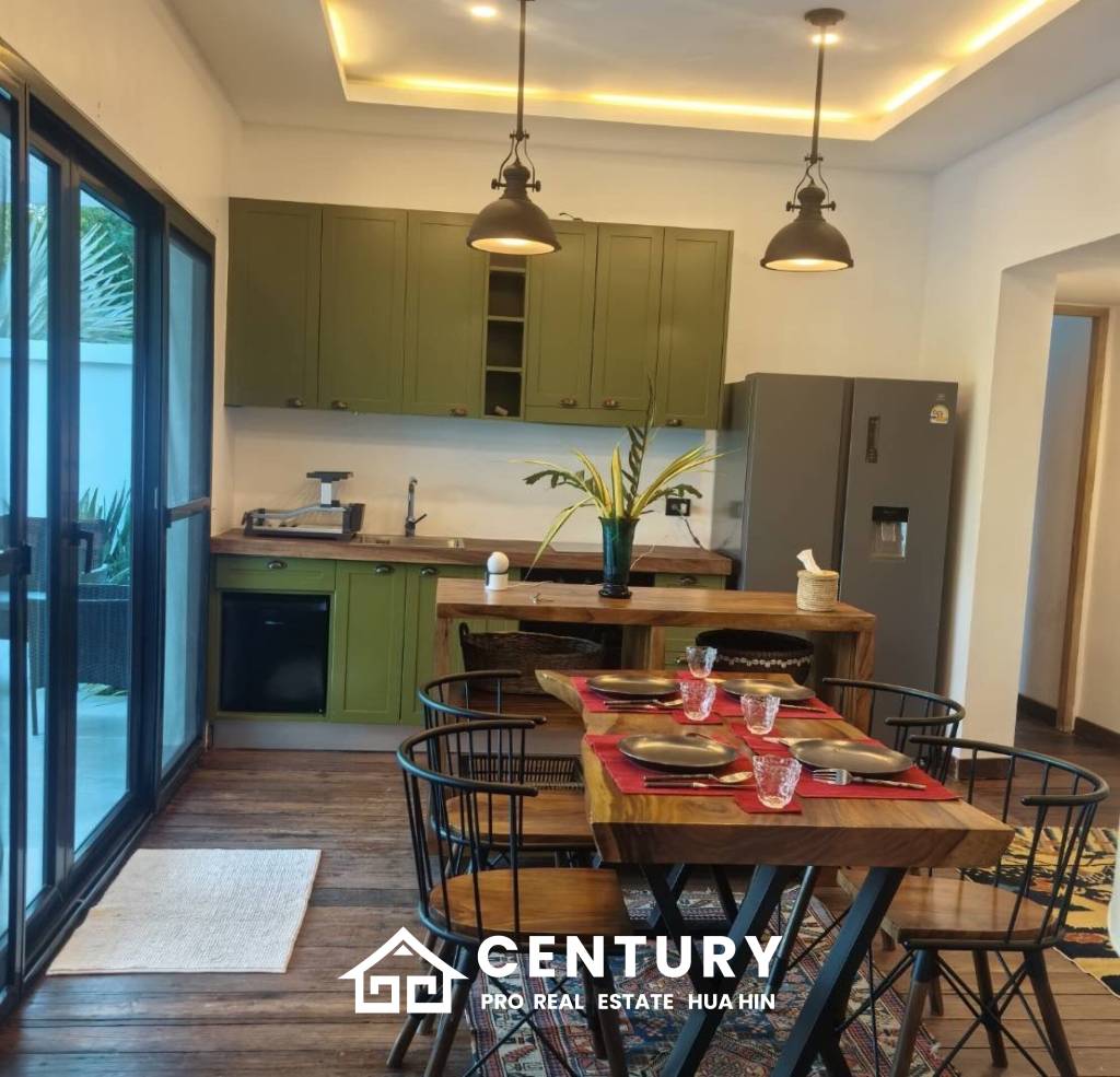 140 sqm modern pool villa in Cha Am Phetchaburi freehold