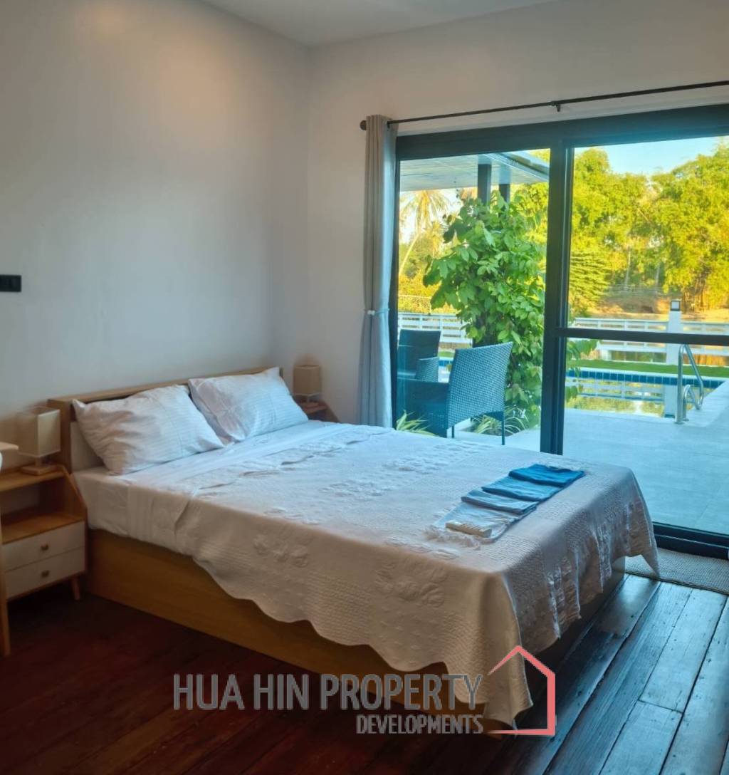 140 sqm modern pool villa in Cha Am Phetchaburi freehold