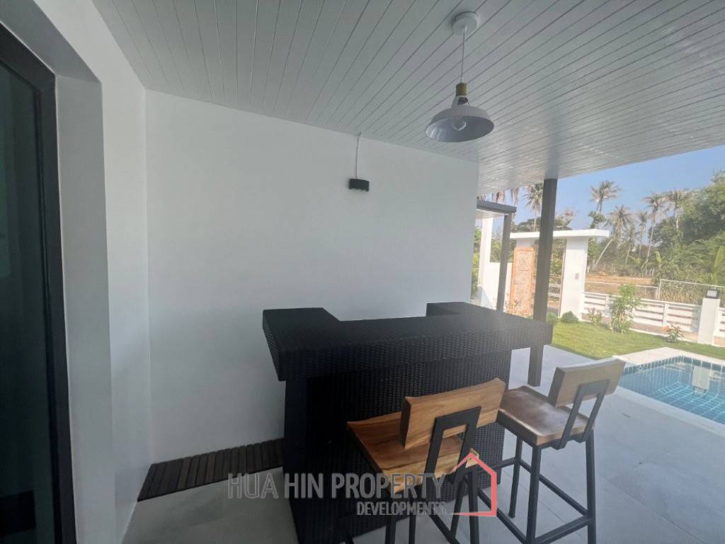 140 sqm modern pool villa in Cha Am Phetchaburi freehold