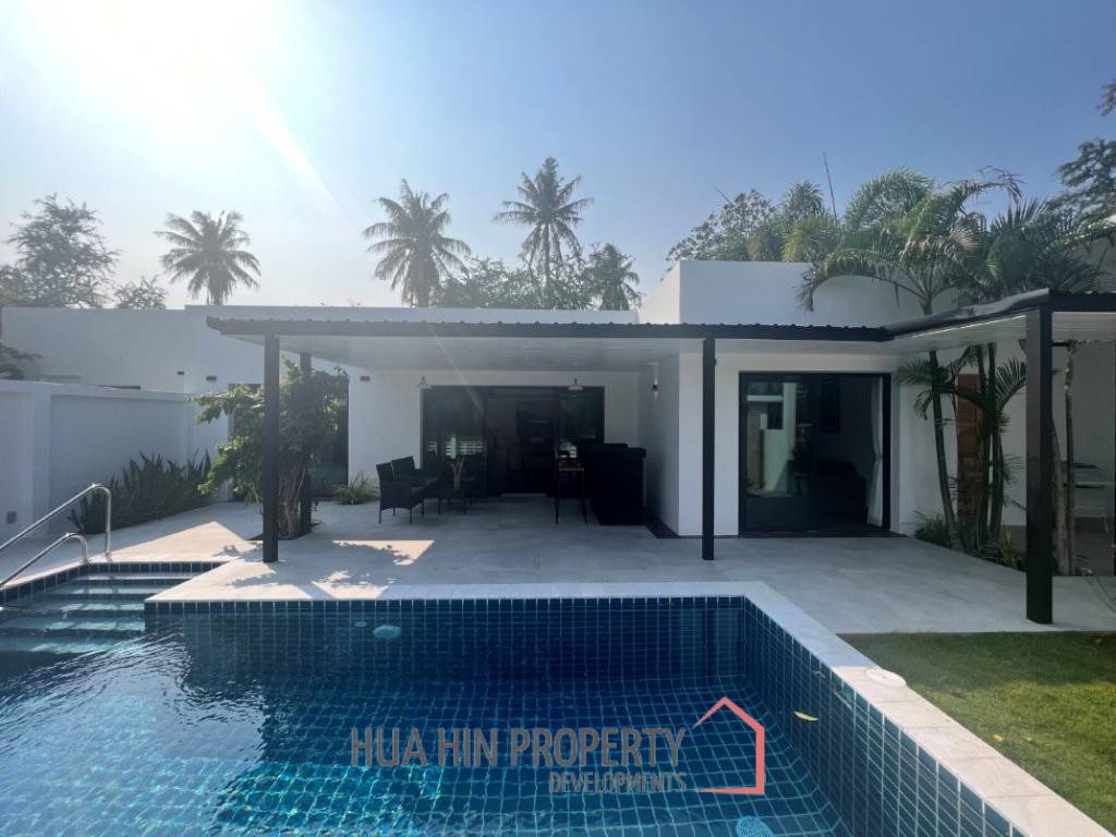 140 sqm modern pool villa in Cha Am Phetchaburi freehold