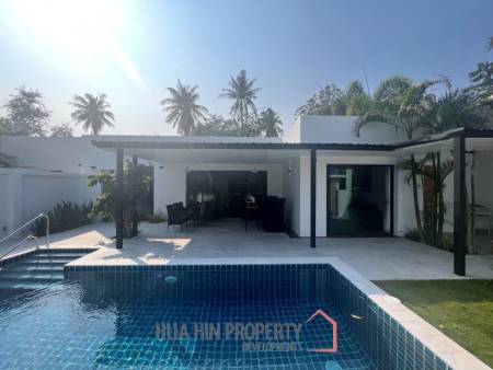 140 sqm modern pool villa in Cha Am Phetchaburi freehold