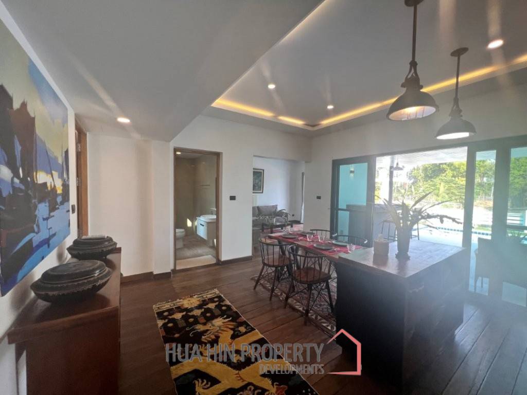 140 sqm modern pool villa in Cha Am Phetchaburi freehold