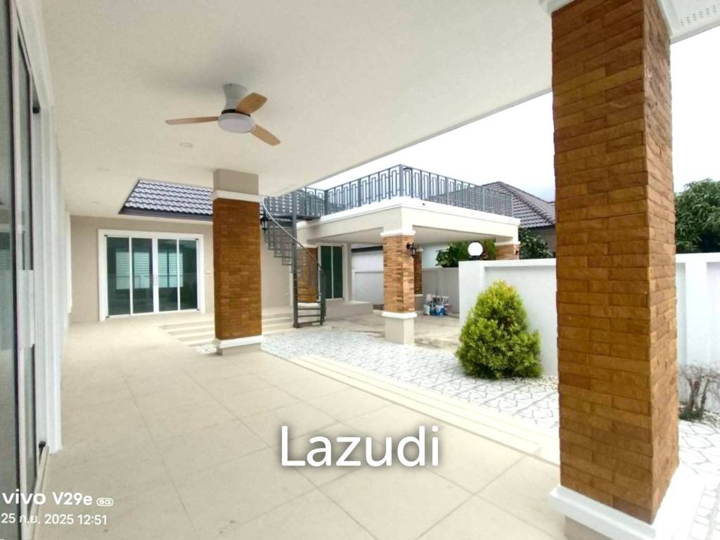 Modern 170 sqm 3-Bed Single-Storey Villa in Cha-Am, Phetchaburi