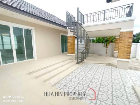 Modern 170 sqm 3-Bed Single-Storey Villa in Cha-Am, Phetchaburi