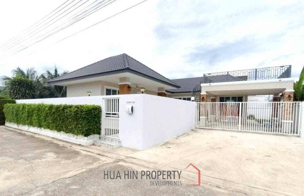 Modern 170 sqm 3-Bed Single-Storey Villa in Cha-Am, Phetchaburi
