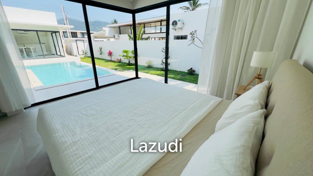 Modern 2BR Family Villa + Office in Prime Lamai – Near International Schools