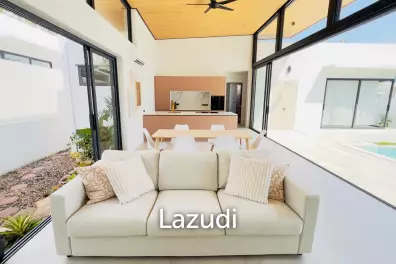Modern 2BR Family Villa + Office in Prime Lamai – Near International Schools