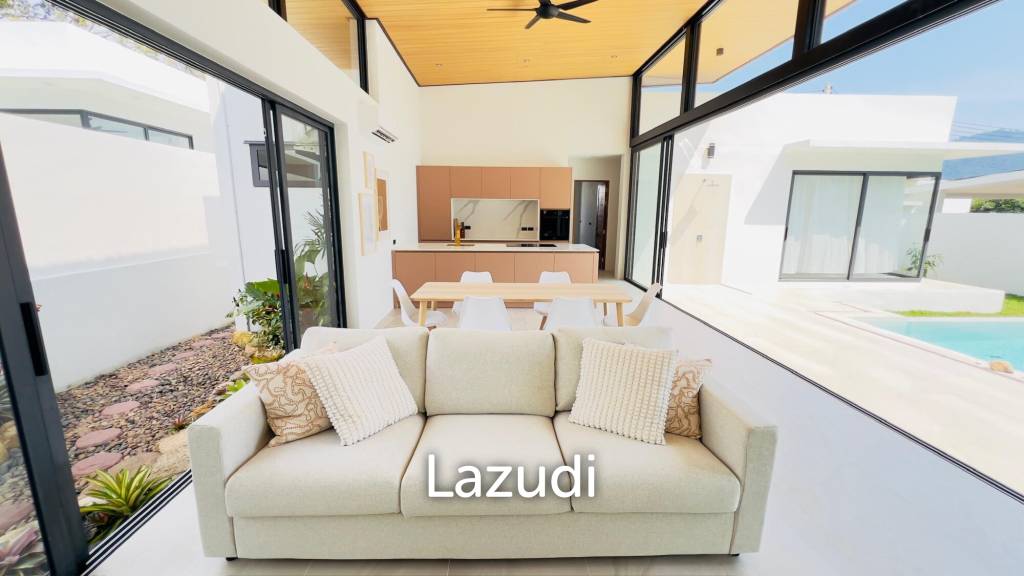 Modern 2BR Family Villa + Office in Prime Lamai – Near International Schools