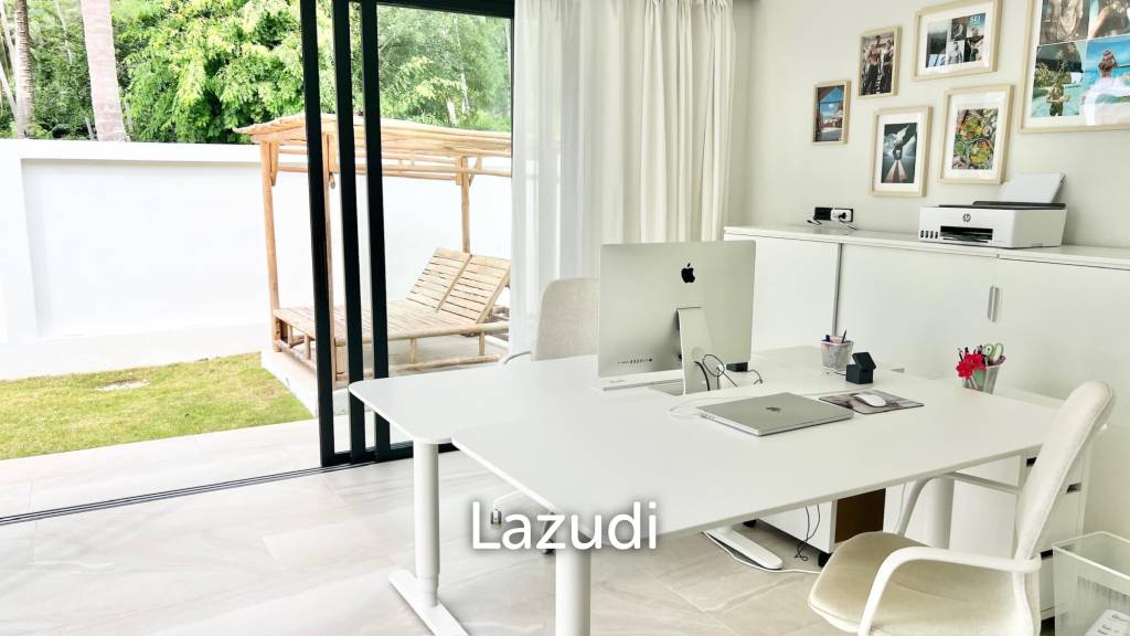 Work-From-Home Family Villa in Lamai | 2BR + Dual Office