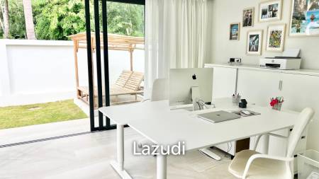 Work-From-Home Family Villa in Lamai | 2BR + Dual Office