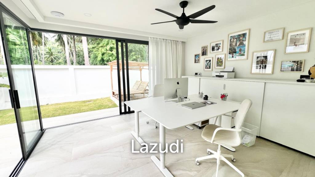 Work-From-Home Family Villa in Lamai | 2BR + Dual Office