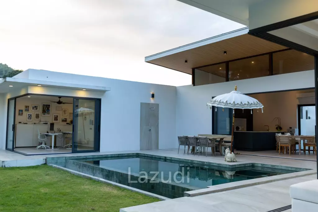 Work-From-Home Family Villa in Lamai | 2BR + Dual Office