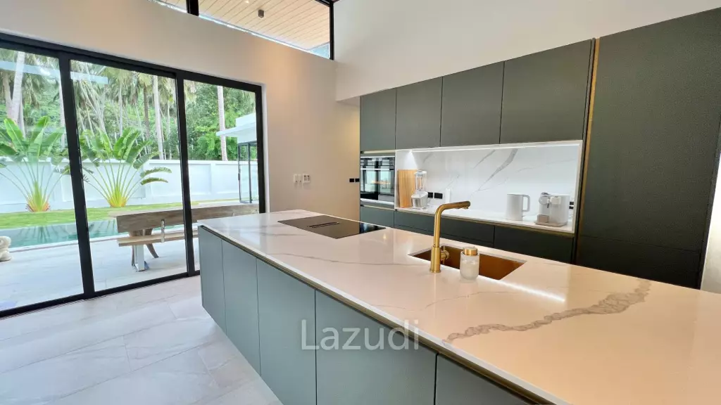 Work-From-Home Family Villa in Lamai | 2BR + Dual Office