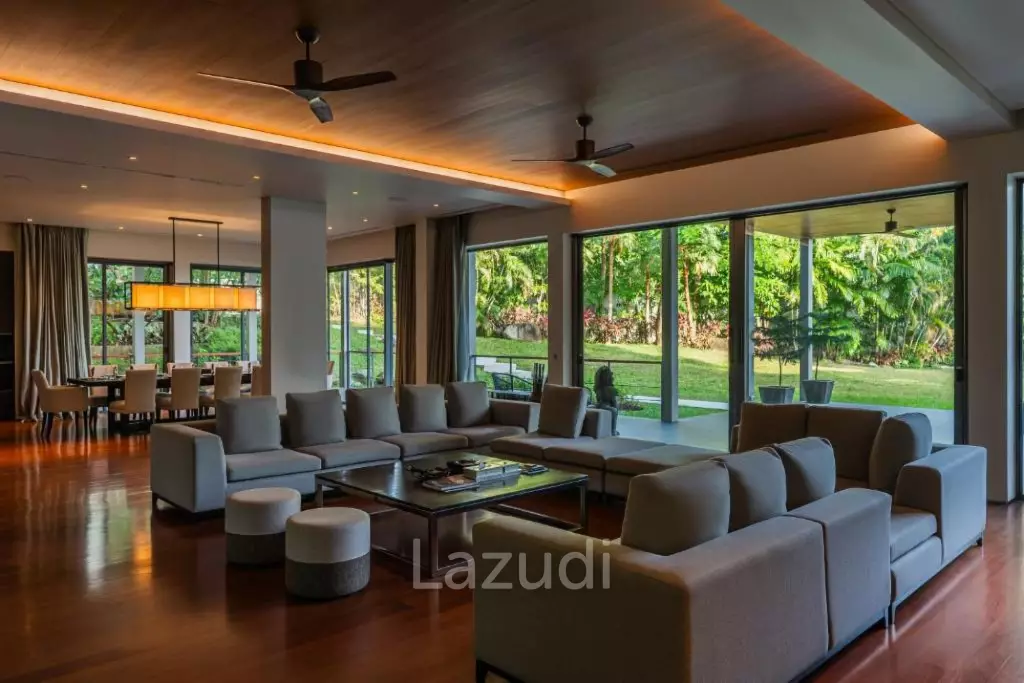 Luxury 6-Bedroom Estate for Rent Just Steps from Kata Noi Bay