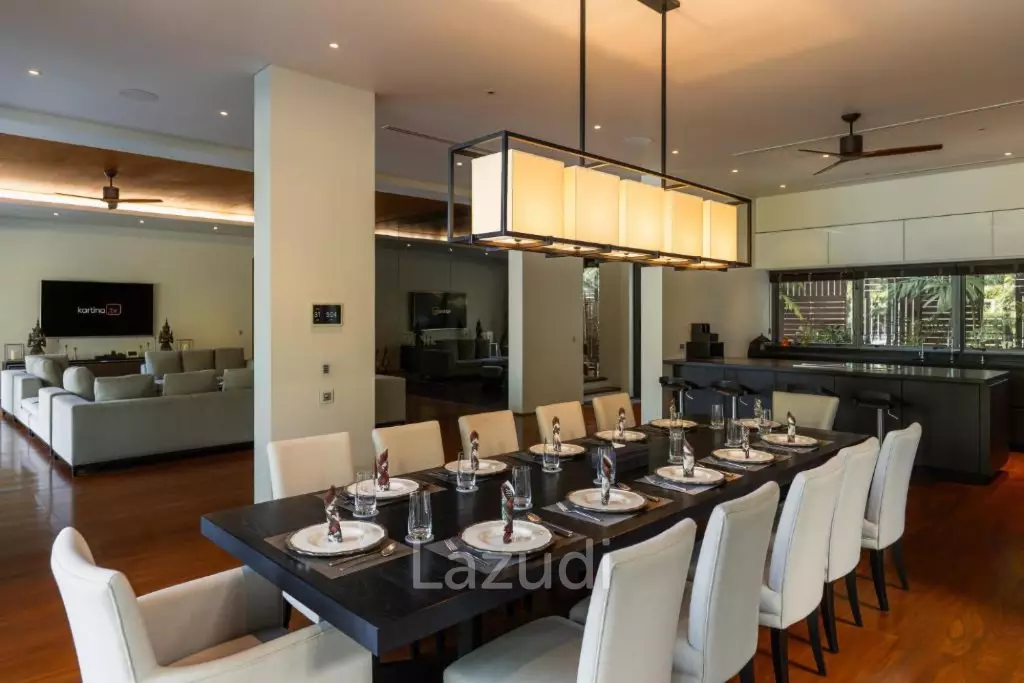 Luxury 6-Bedroom Estate for Rent Just Steps from Kata Noi Bay