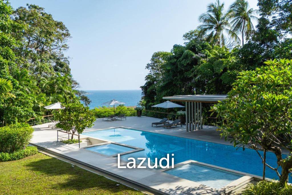 Luxury 6-Bedroom Estate for Rent Just Steps from Kata Noi Bay