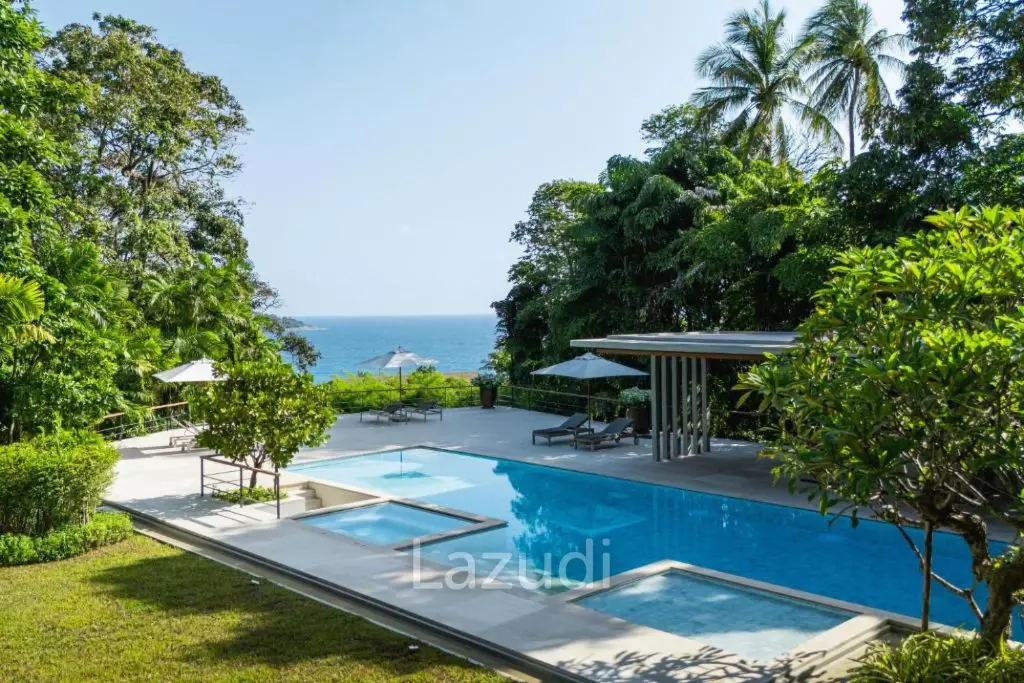 Luxury 6-Bedroom Estate for Rent Just Steps from Kata Noi Bay