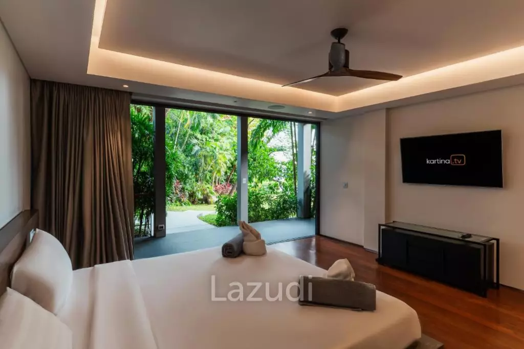 Luxury 6-Bedroom Estate for Rent Just Steps from Kata Noi Bay