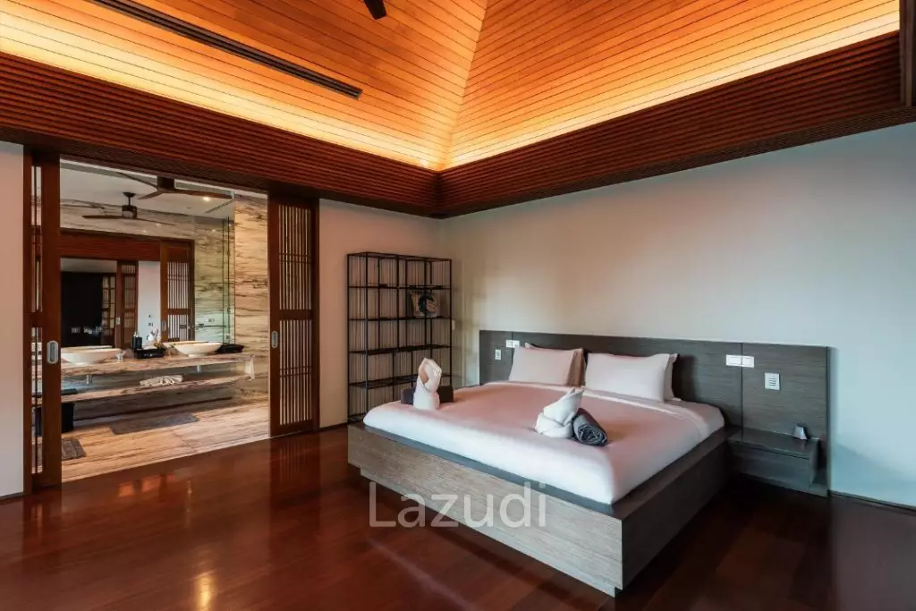 Luxury 6-Bedroom Estate for Rent Just Steps from Kata Noi Bay