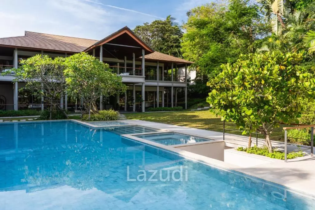 Luxury 6-Bedroom Estate for Rent Just Steps from Kata Noi Bay