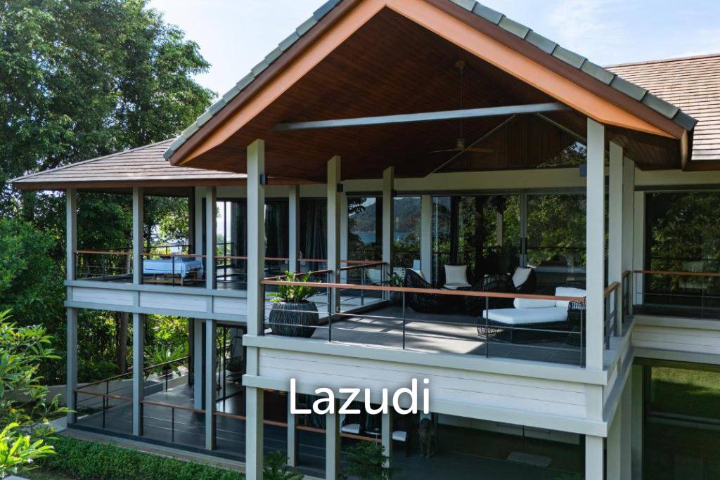 Luxury 6-Bedroom Estate for Rent Just Steps from Kata Noi Bay