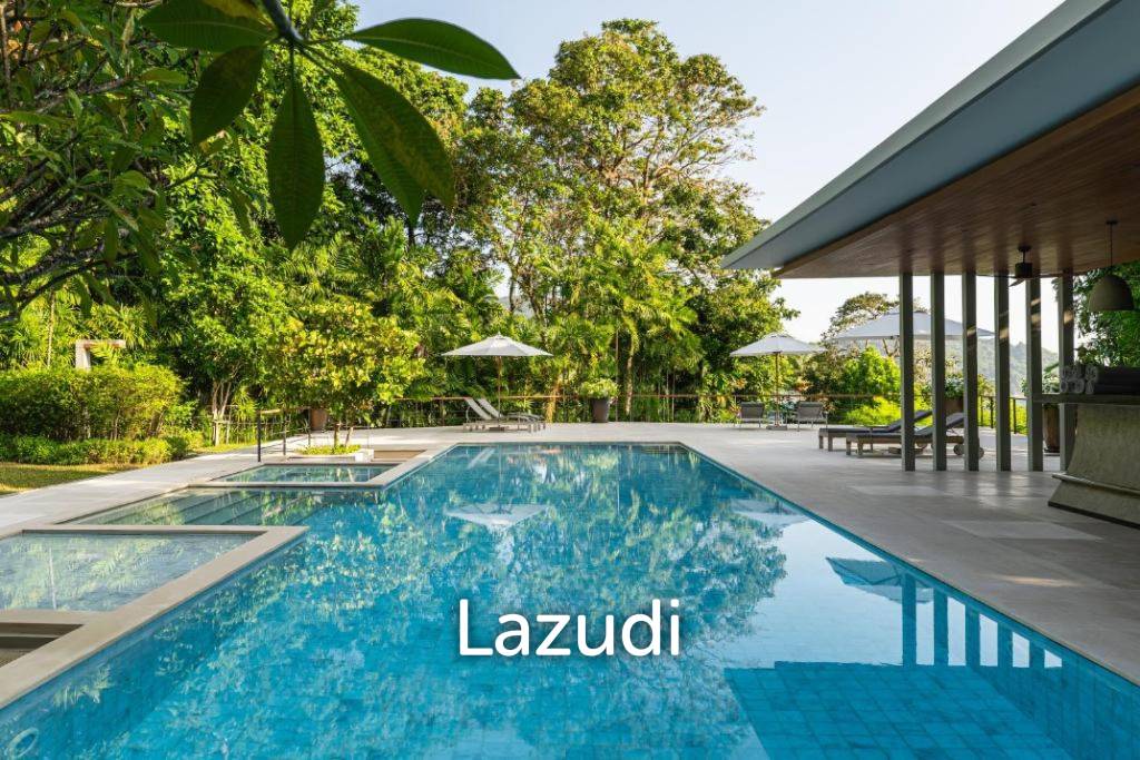 Luxury 6-Bedroom Estate for Rent Just Steps from Kata Noi Bay